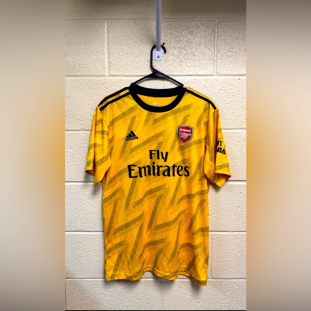 Arsenal 2019-2020 Bruised Banana Yellow Soccer Kit Jersey for #22 El Nene NWT